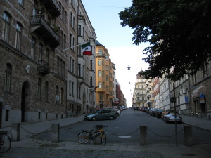 A street in Stockholm
