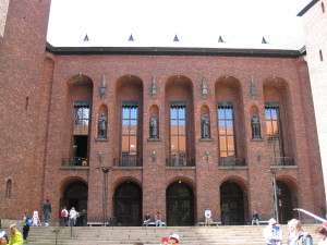 Exterior of city hall