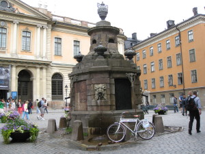 City square in Old Towm