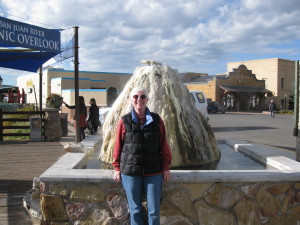 My standing in front of flowing rock