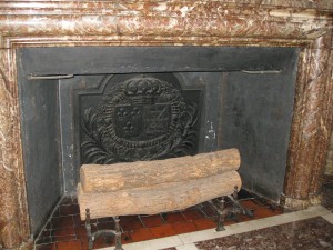 One of many fireplaces