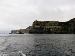 View of the cliffs
